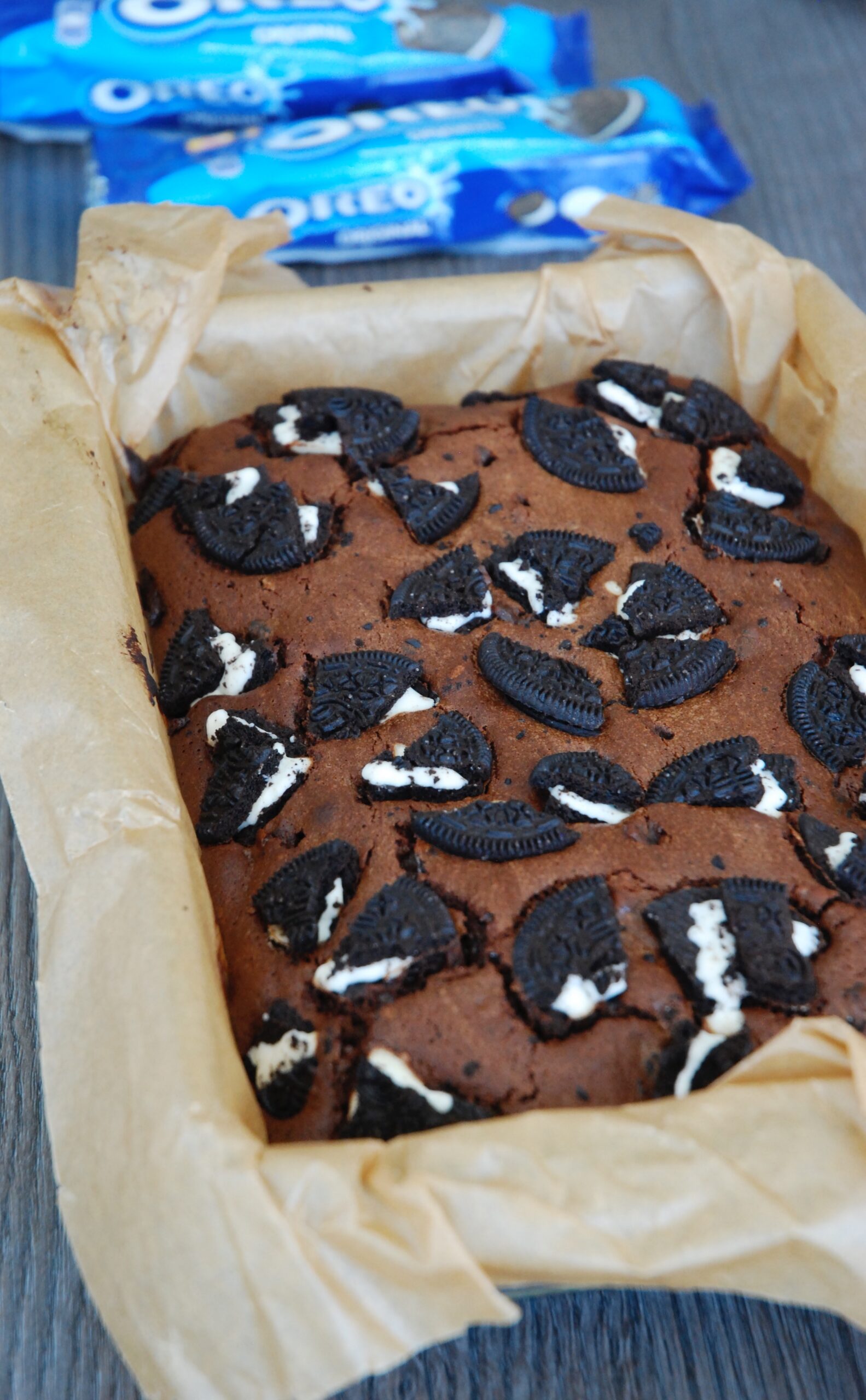 brownies oreo - the mona project