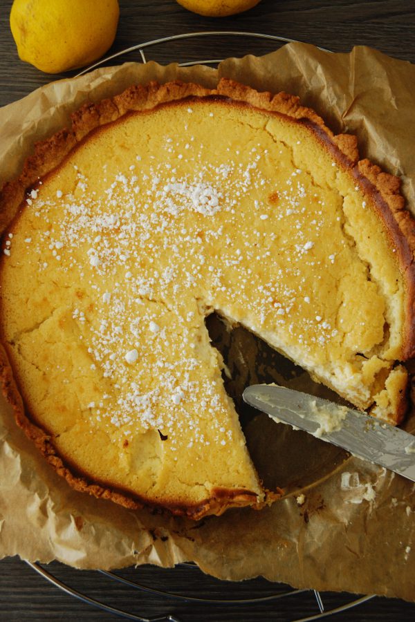 Tarte citron ricotta