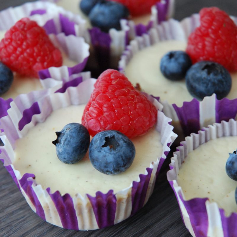 Mini cheesecake allégés