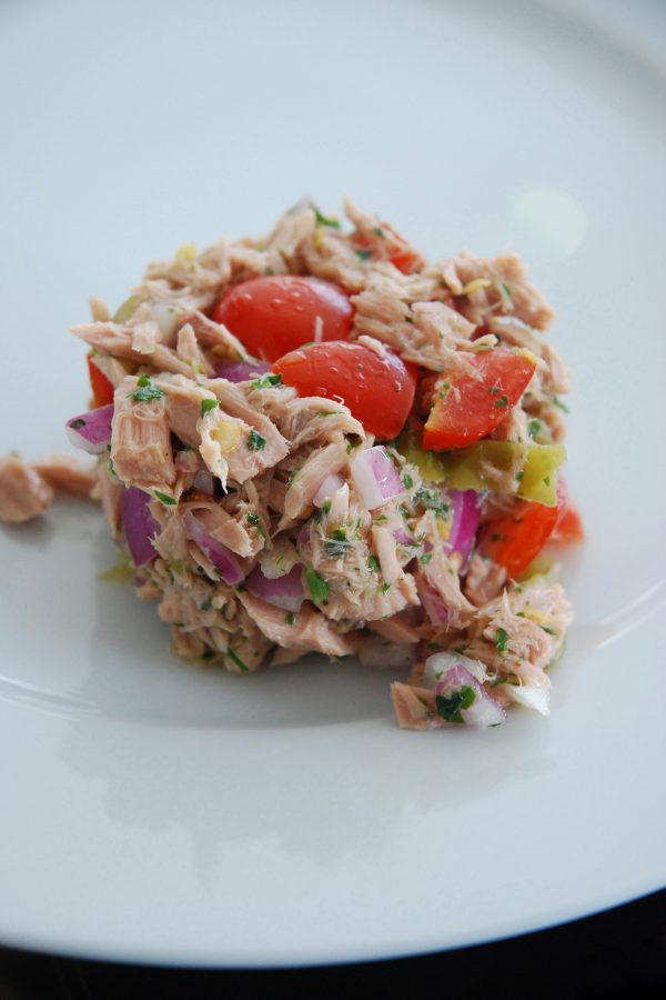 Ceviche de thon en conserve