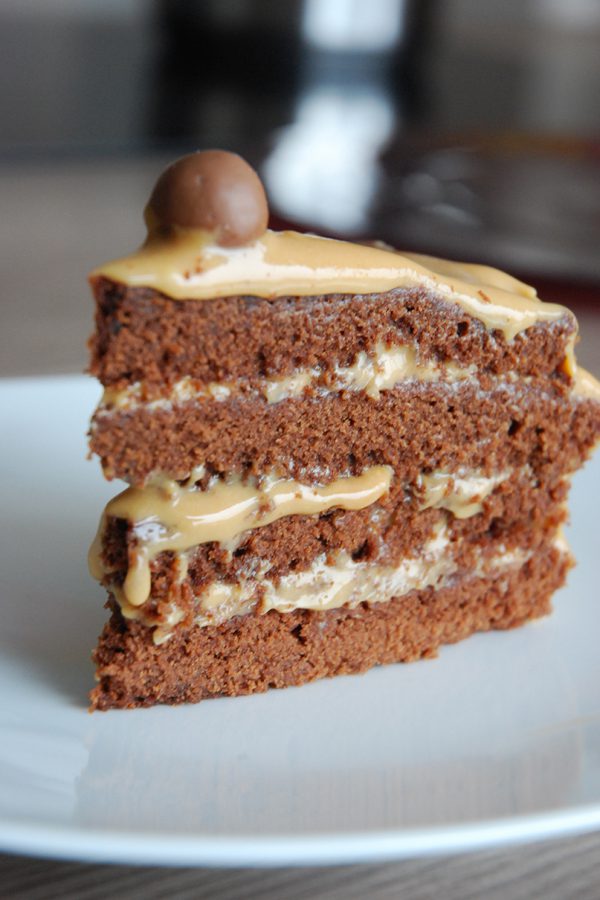 Layer cake chocolat dulce de leche