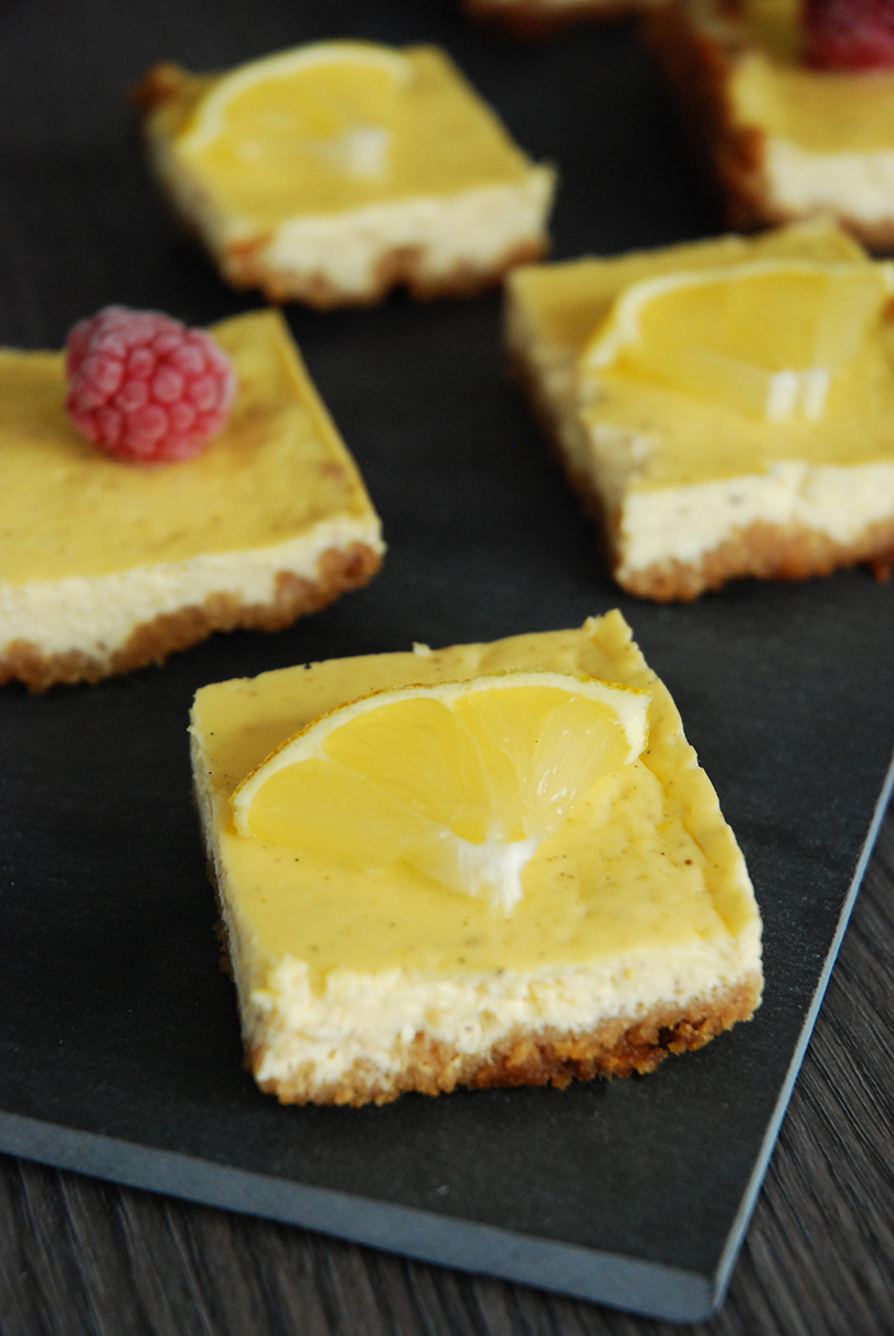 Cheesecake allege yaourt grec citron et speculoos - The Mona Project