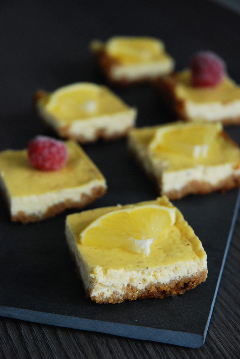 Cheesecake light citron speculoos - The Mona Project