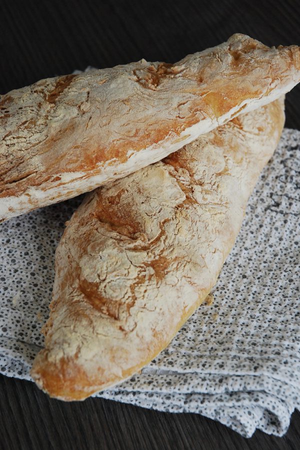 Baguette à l’ancienne sans pétrissage