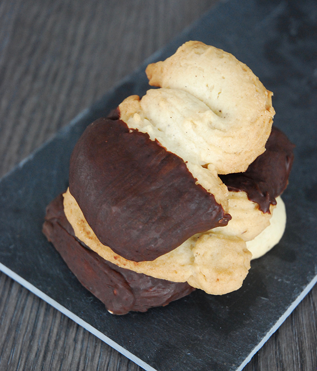 Biscuits sables viennois chocolat - The Mona Project