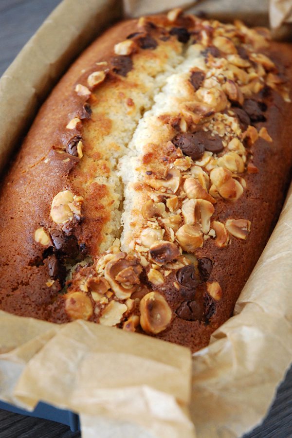 Banana bread avec une seule banane