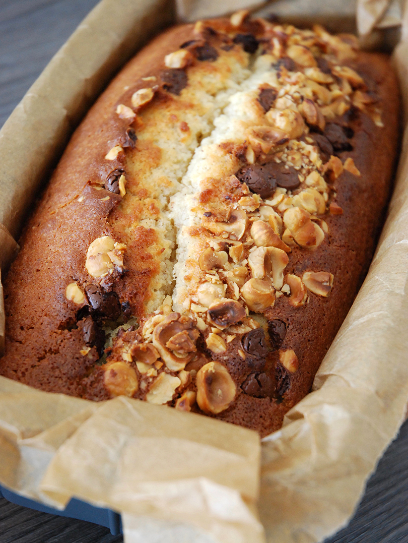 Banana bread avec une seule banane - The Mona Project