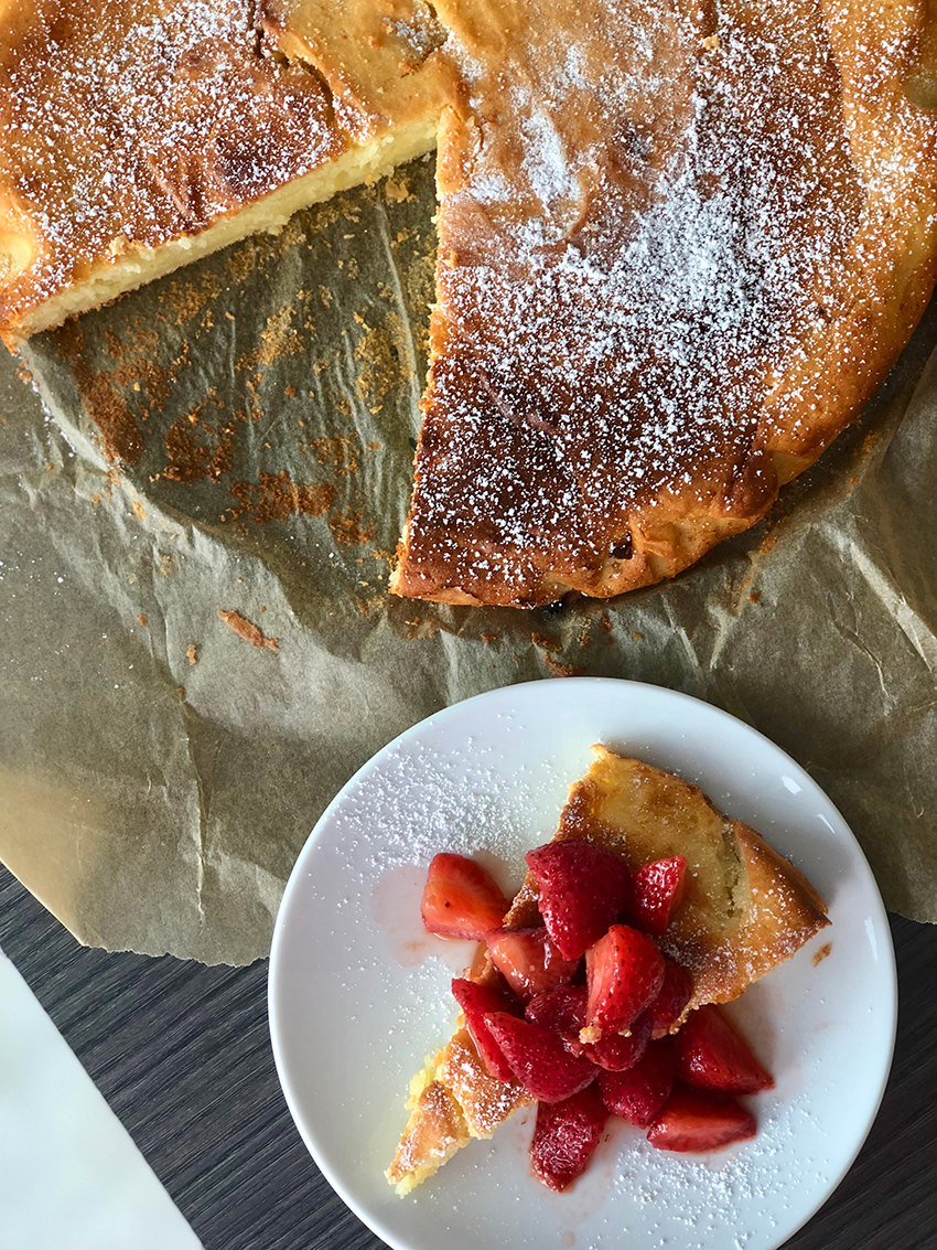 Cake citron et ricotta - The Mona Project