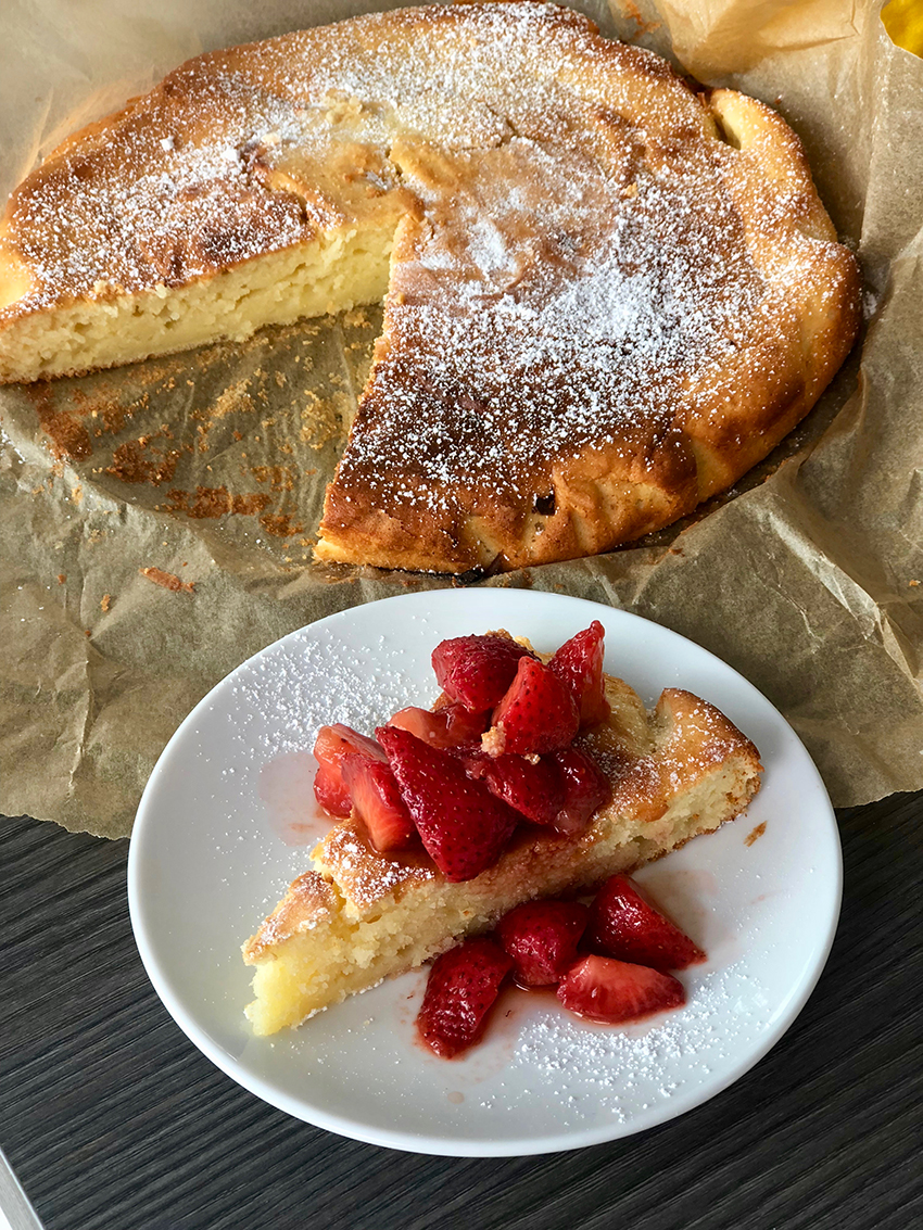 Cake citron ricotta - The Mona Project