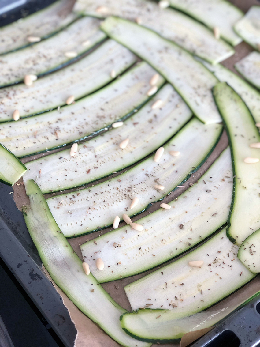 courgettes au four - The Mona Project