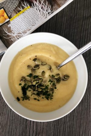 Soupe céleri- rave et navet – vegan