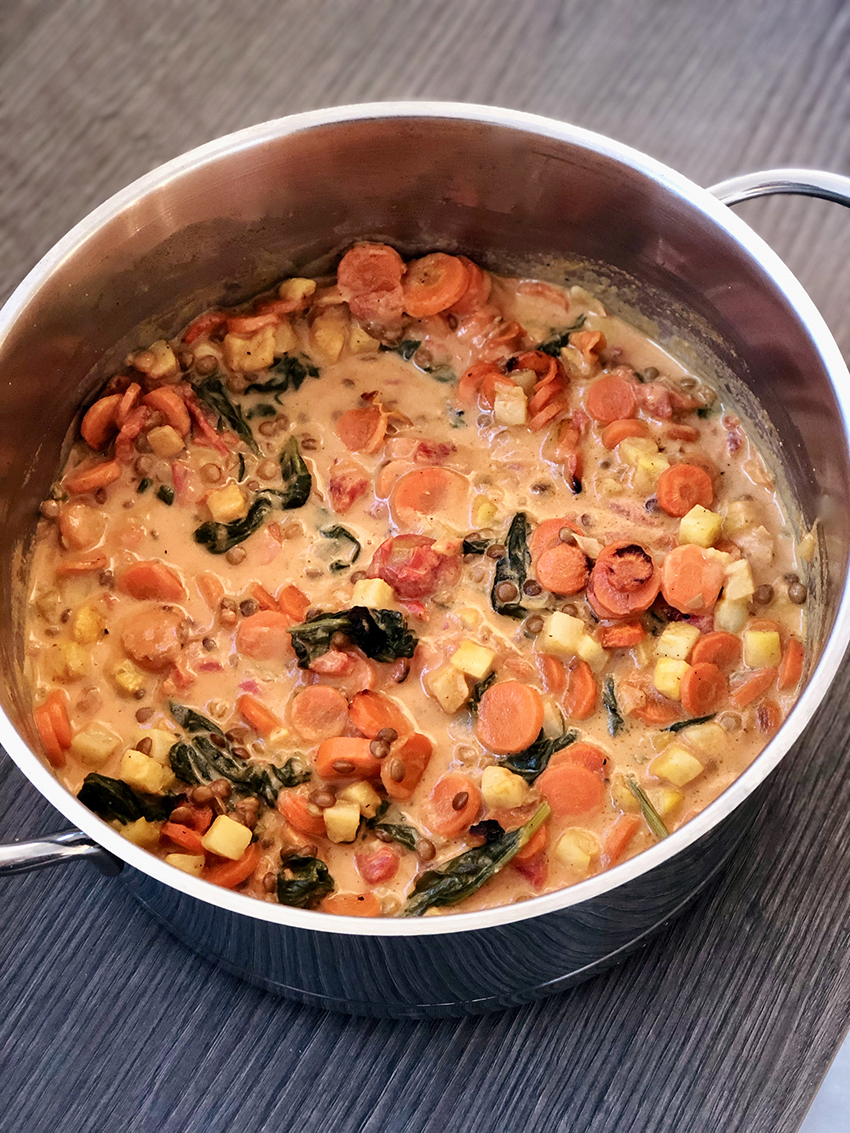 curry de legumes vegan - The Mona Project