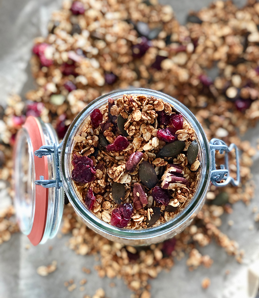 pumpkin spice granola 2 - The Mona Project