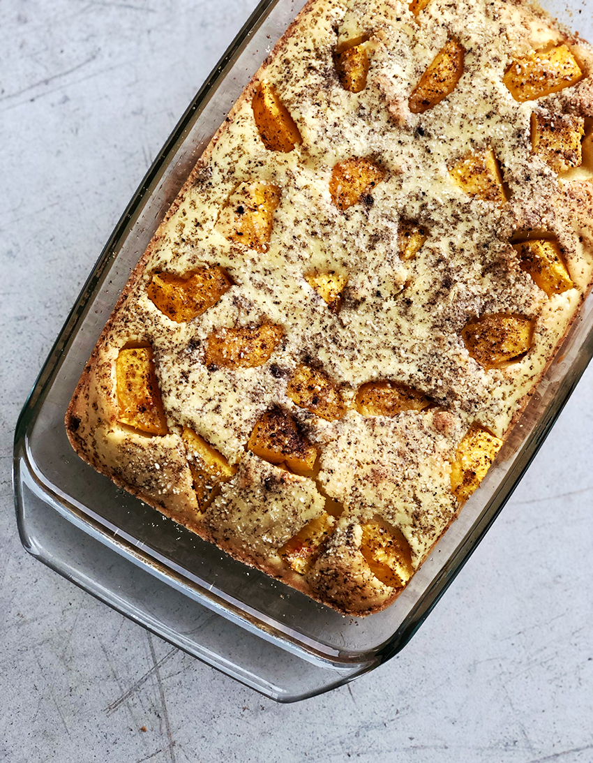 Clafoutis aux nectarines - The Mona Project