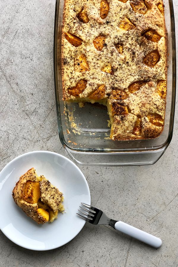 Clafoutis aux nectarines