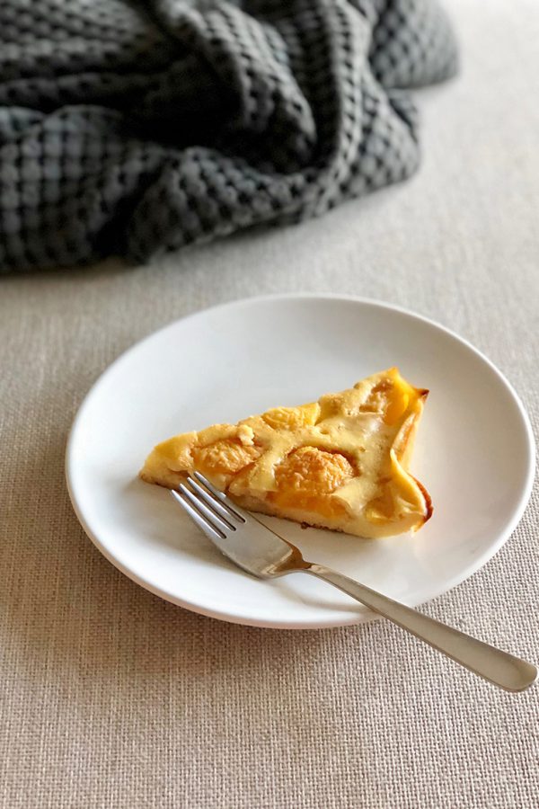 Clafoutis allégé aux nectarines