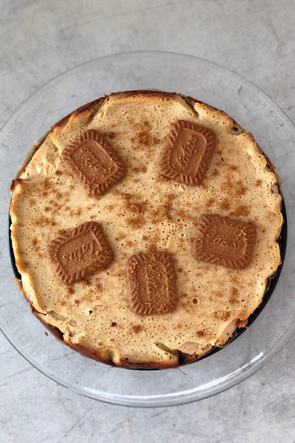 Cheesecake au spéculoos