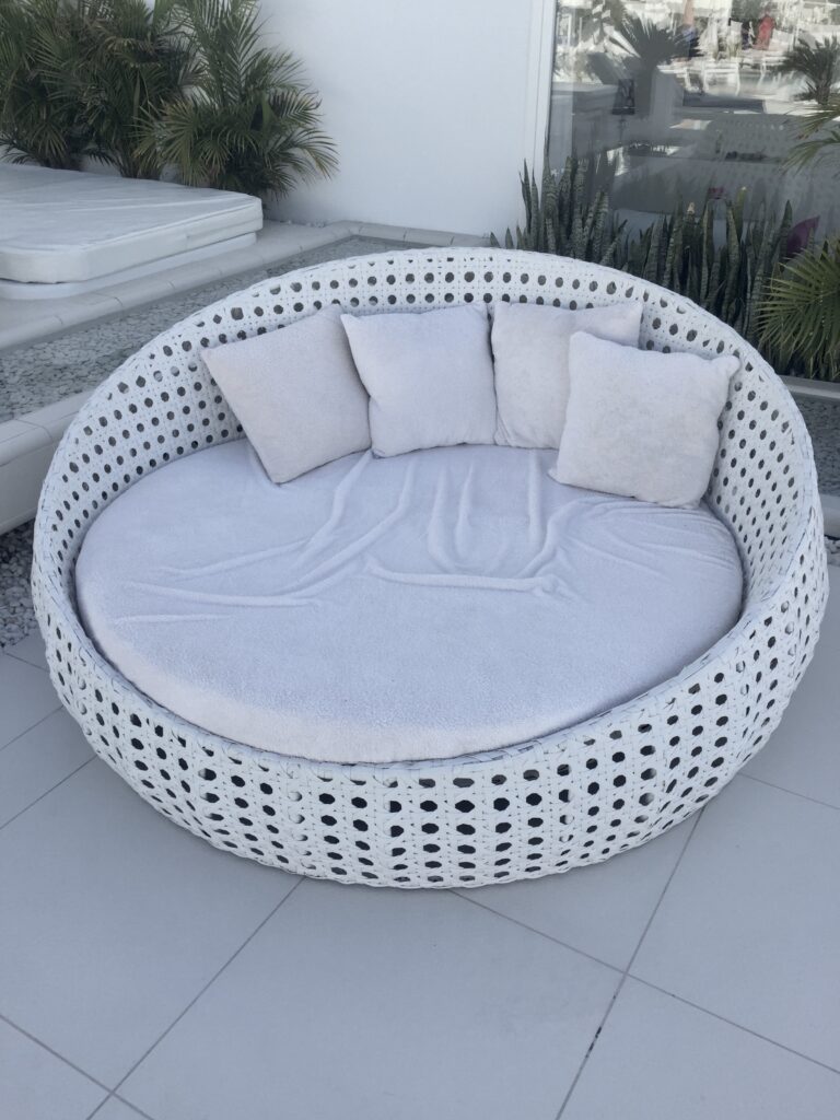 fauteuil de piscine hotel luxe