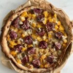 tarte à la butternut figues et mgorgonzola