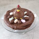 gâteau de pâques au chocolat