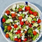 salade fraises et feta