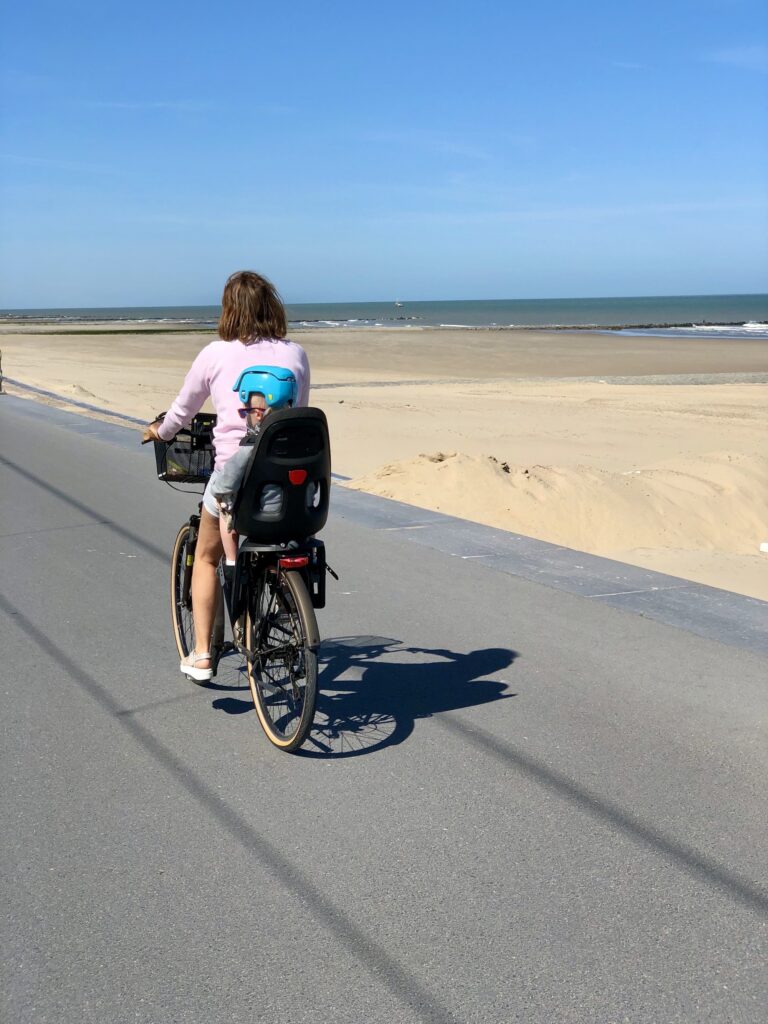 un week-end à Ostende avec les enfants vélo