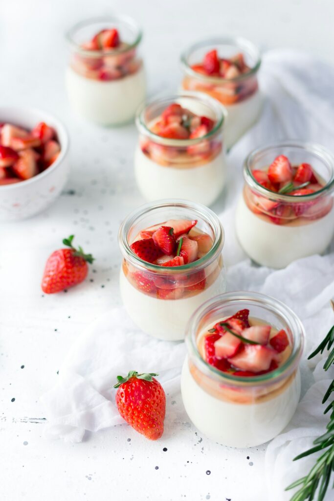 collations saines pour l'école yaourt aux fruits