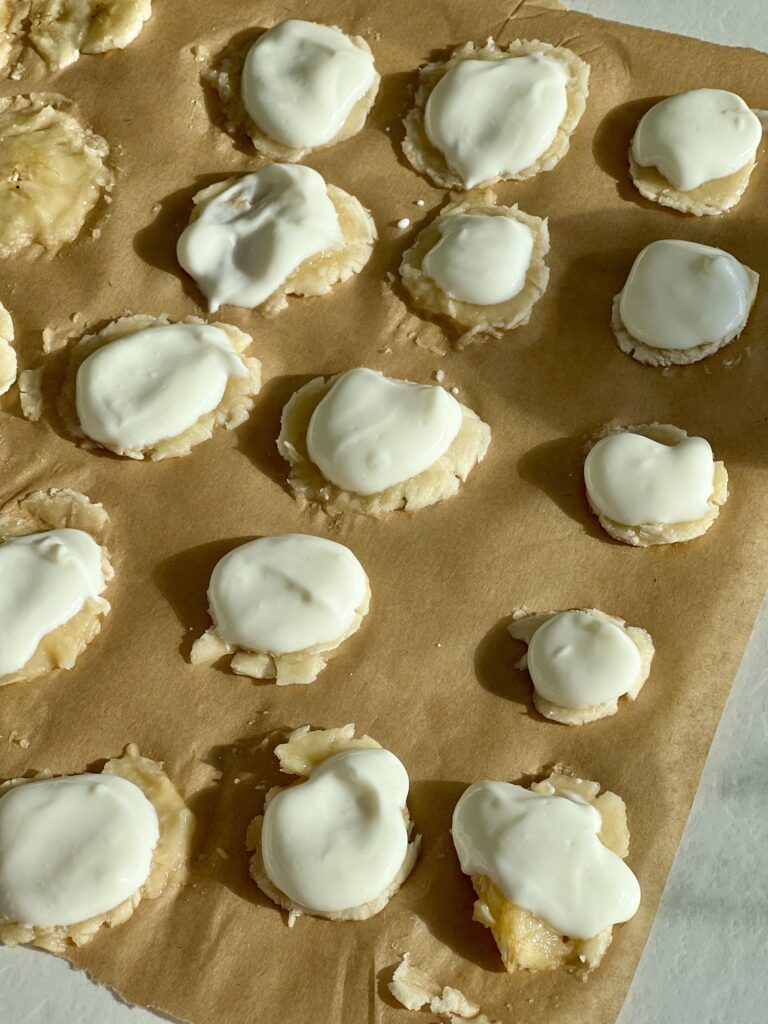 snack sain et rapide banane yaourt peanut butter