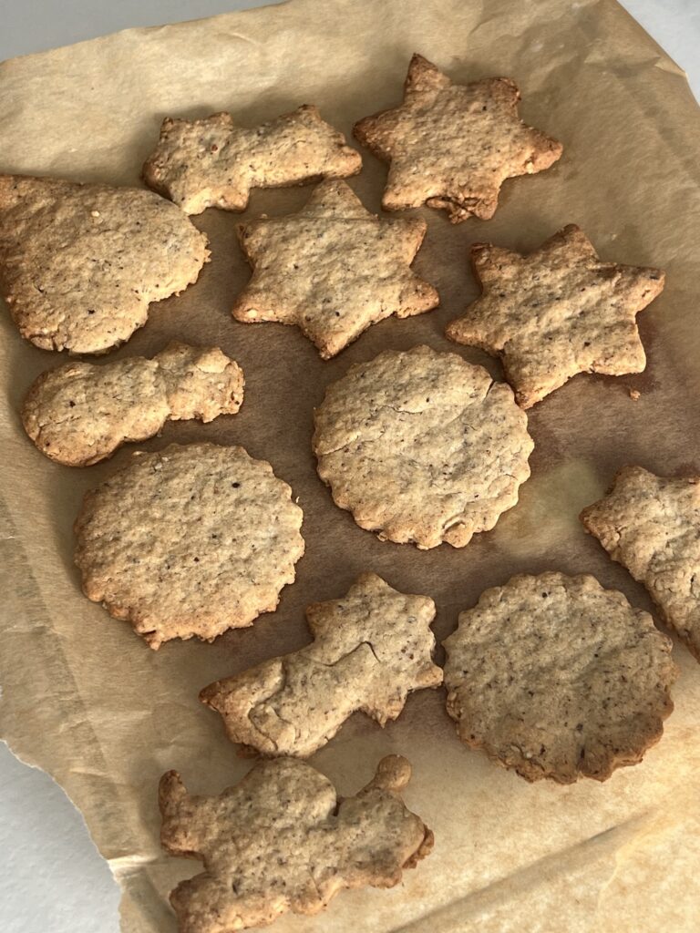 Biscuits sablés à la poudre de noisettes