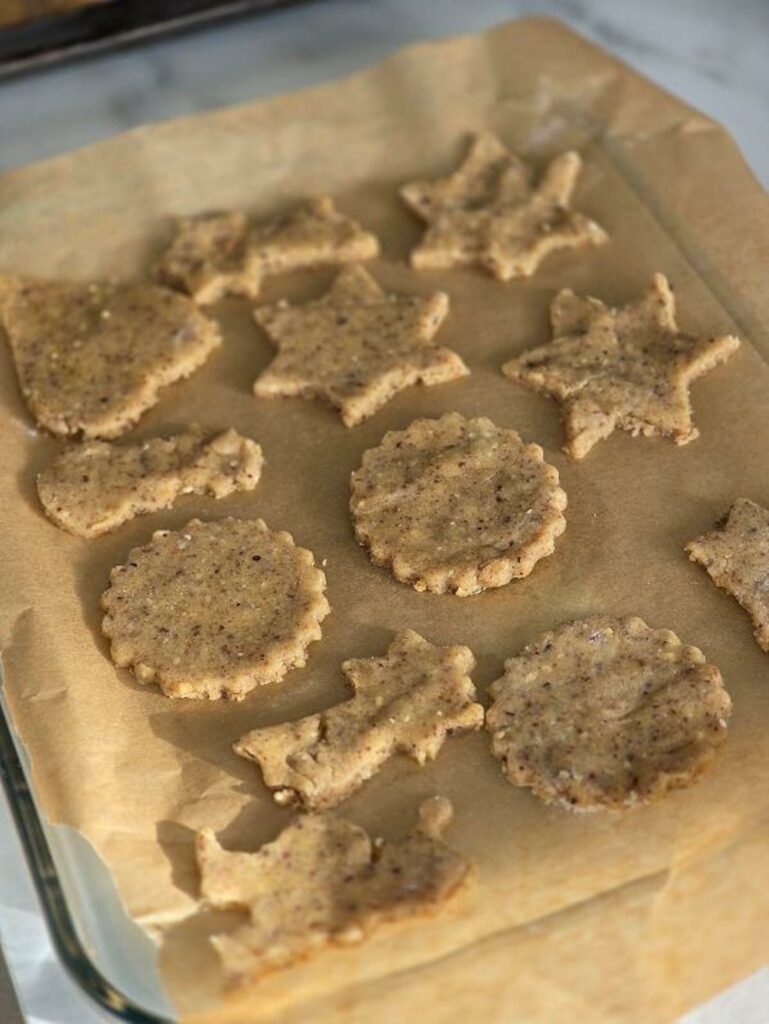 Biscuits sablés à la poudre de noisettes